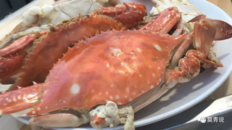 开海后的青岛积米崖海鲜市场
