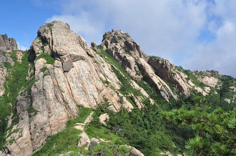 小珠山风景区路线图图片